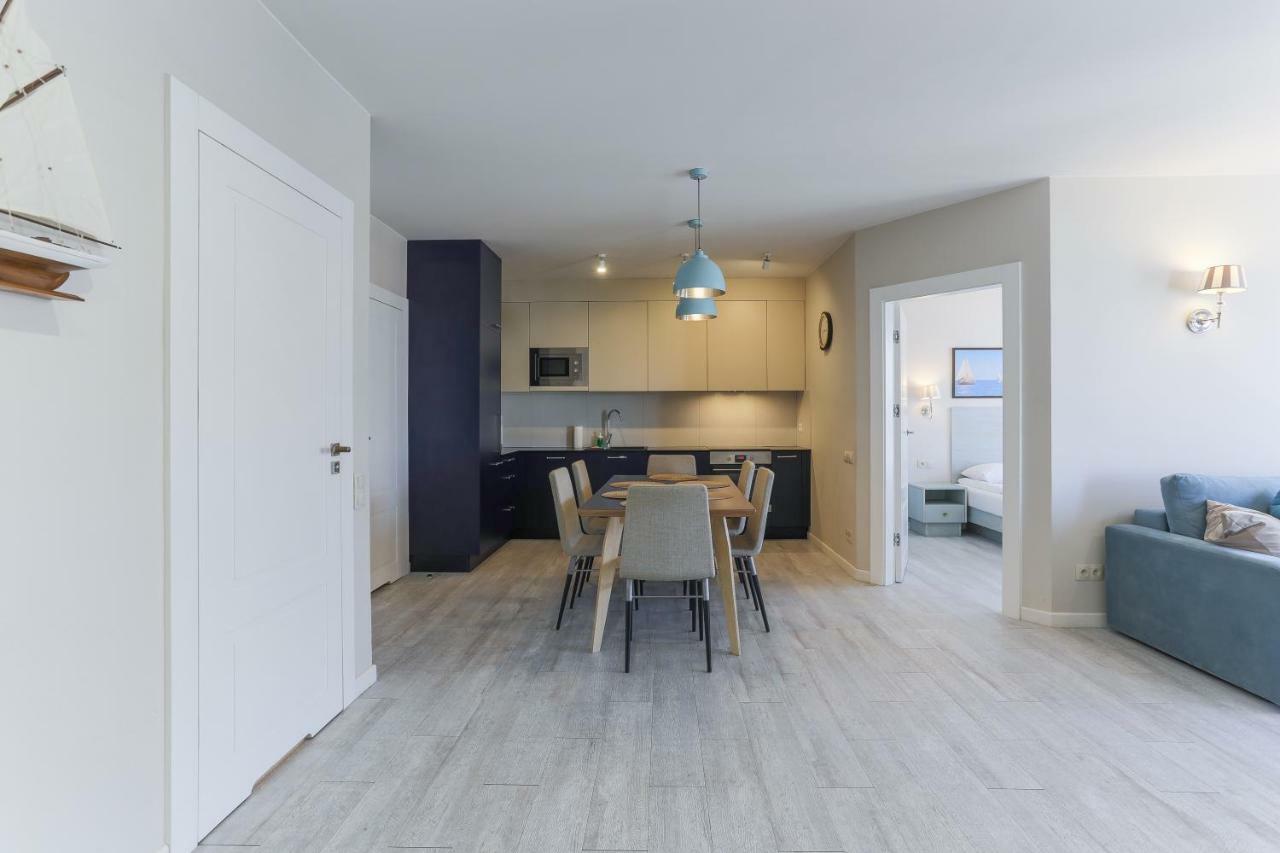 Unique Motlawa Riverbank Apartment Gdansk Exterior foto